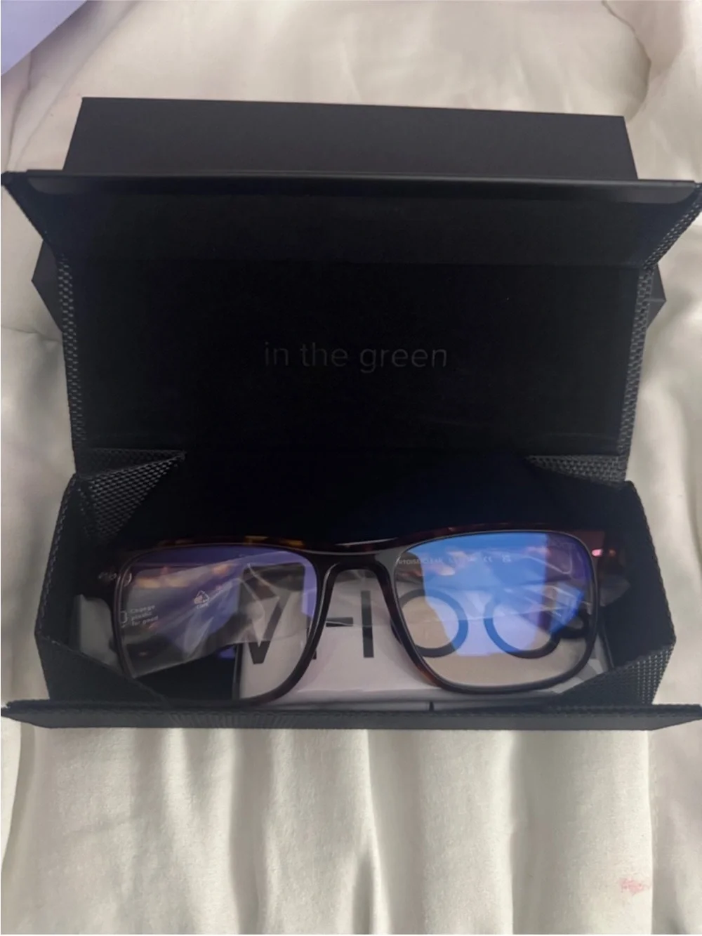 NWT BNIB WHOOP BLUE LIGHT GLASSES - TORTOISE SHELL FRAME